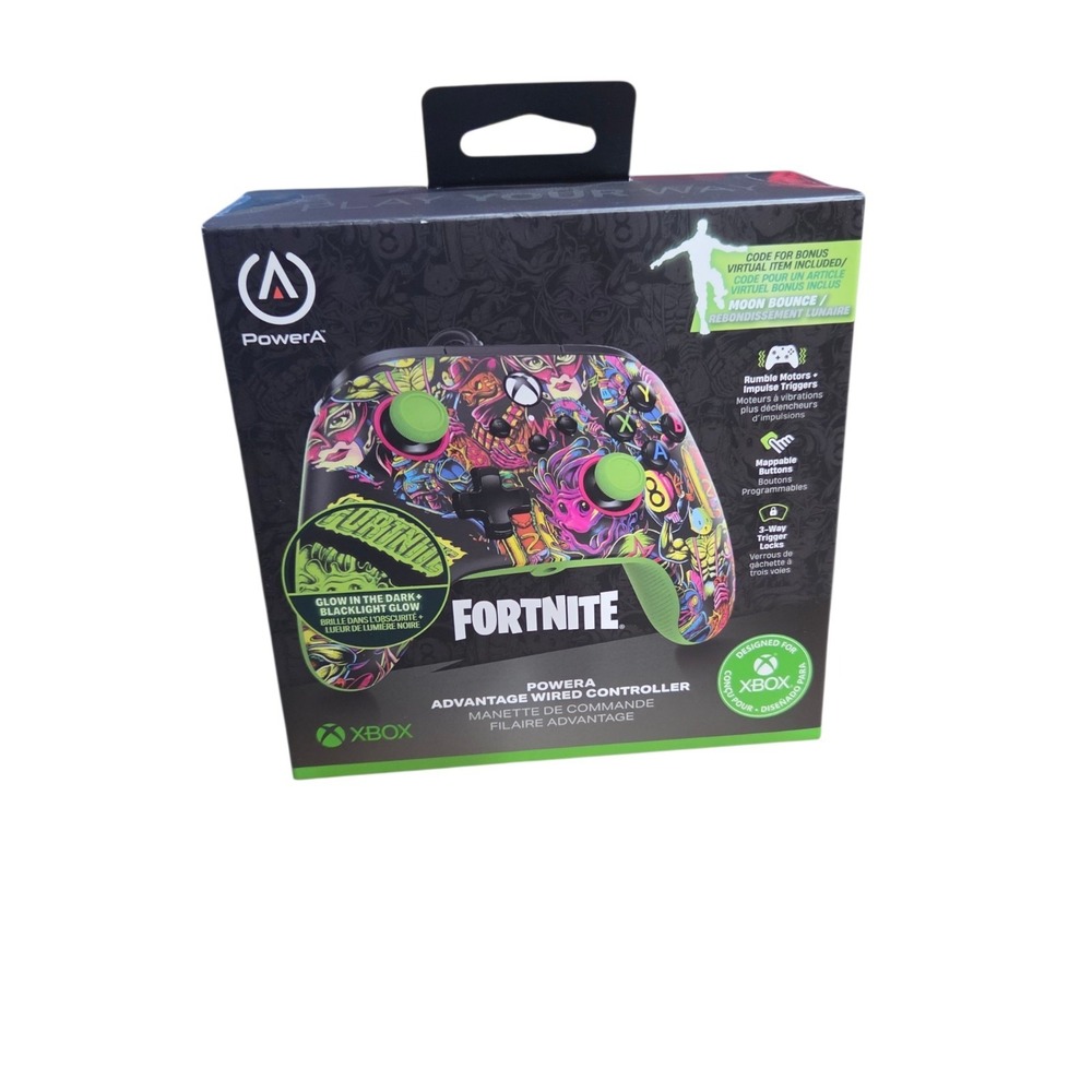 PowerA Fortnite Advantage Wired Controller Xbox Series X|S Hall Effect Glow